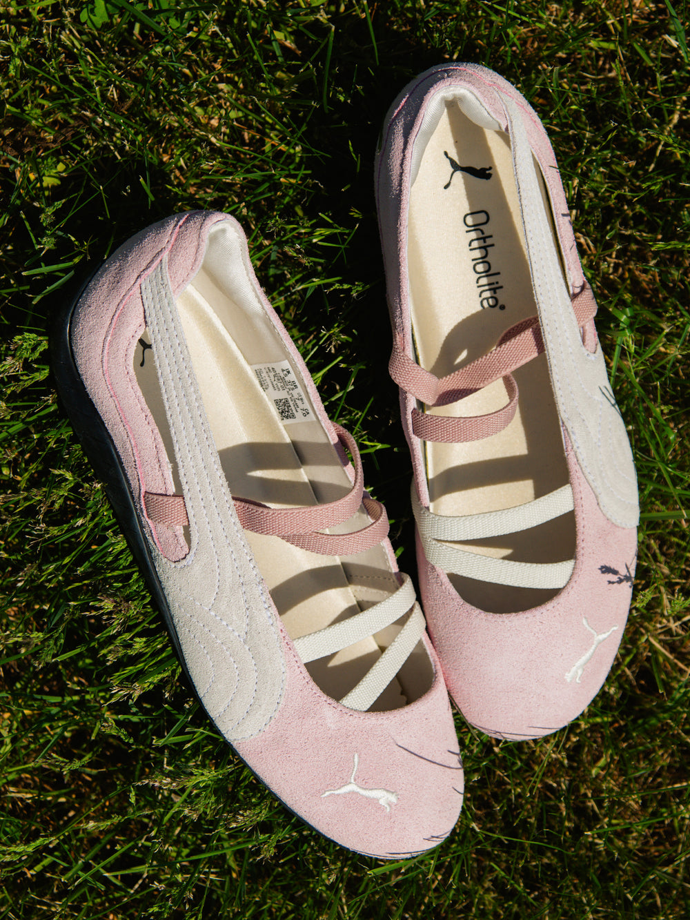 WOMENS PUMA SPEEDCAT BALLET SUEDE - ROSE