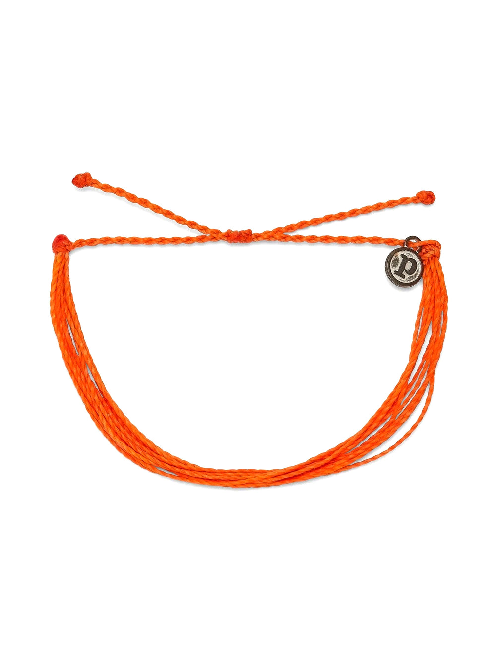 PURA VIDA BRIGHT SOLID BRACELET ORANGE - CLEARANCE
