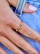 PURA VIDA FACETED BEAD STRETCH RING - CLEARANCE