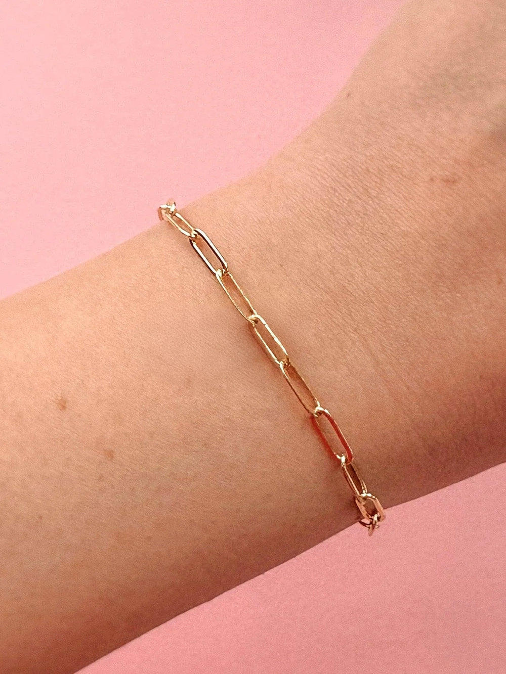 PURA VIDA PURA VIDA HARPER PAPERCLIP CHN BRACELET - Boathouse