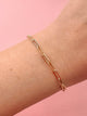 PURA VIDA PURA VIDA HARPER PAPERCLIP CHN BRACELET - Boathouse