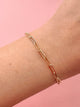 PURA VIDA PURA VIDA HARPER PAPERCLIP CHN BRACELET - Boathouse