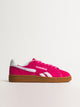 REEBOK WOMENS REEBOK CLUB C GROUNDS UK SNEAKER - PINK - Boathouse