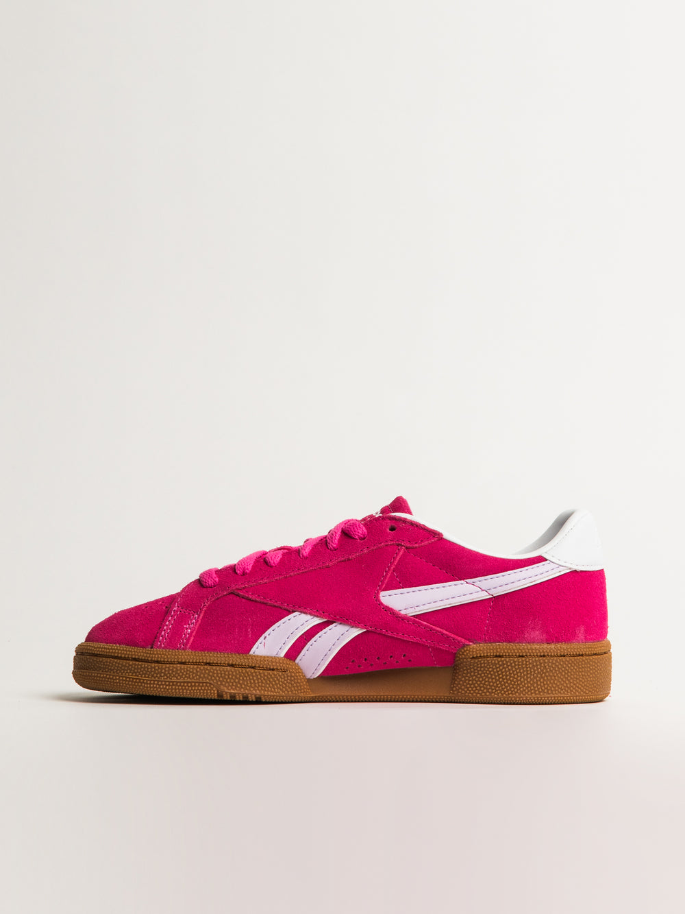 WOMENS REEBOK CLUB C GROUNDS UK SNEAKER - PINK