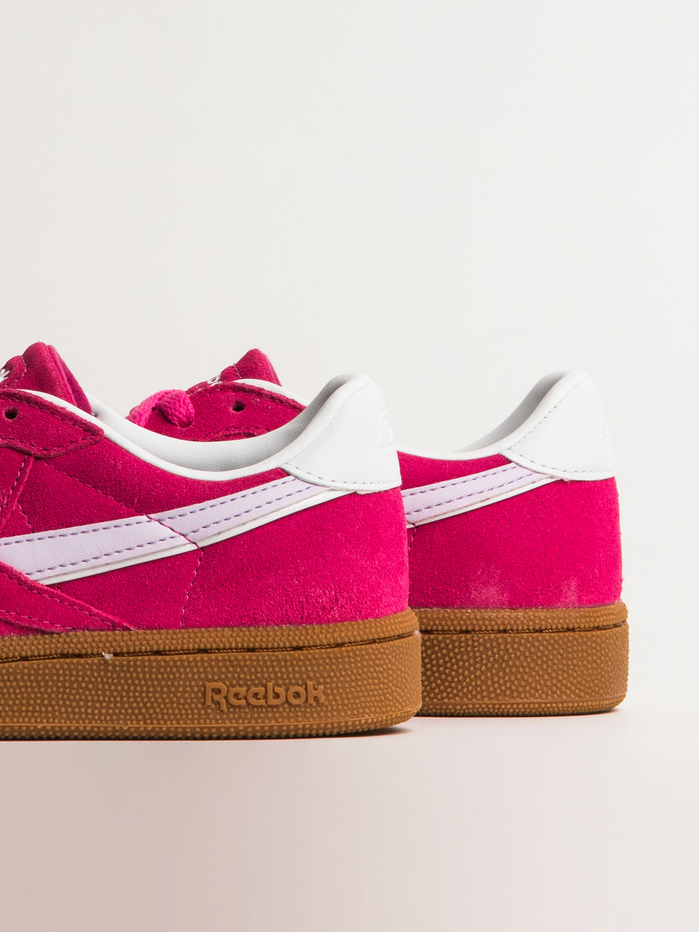 WOMENS REEBOK CLUB C GROUNDS UK SNEAKER - PINK