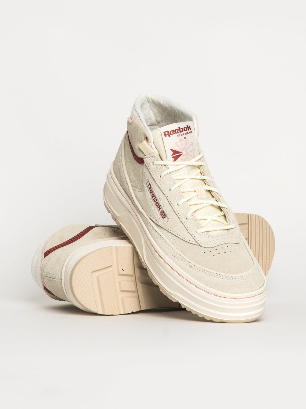 WOMENS REEBOK CLUB C GEO MID - CLEARANCE
