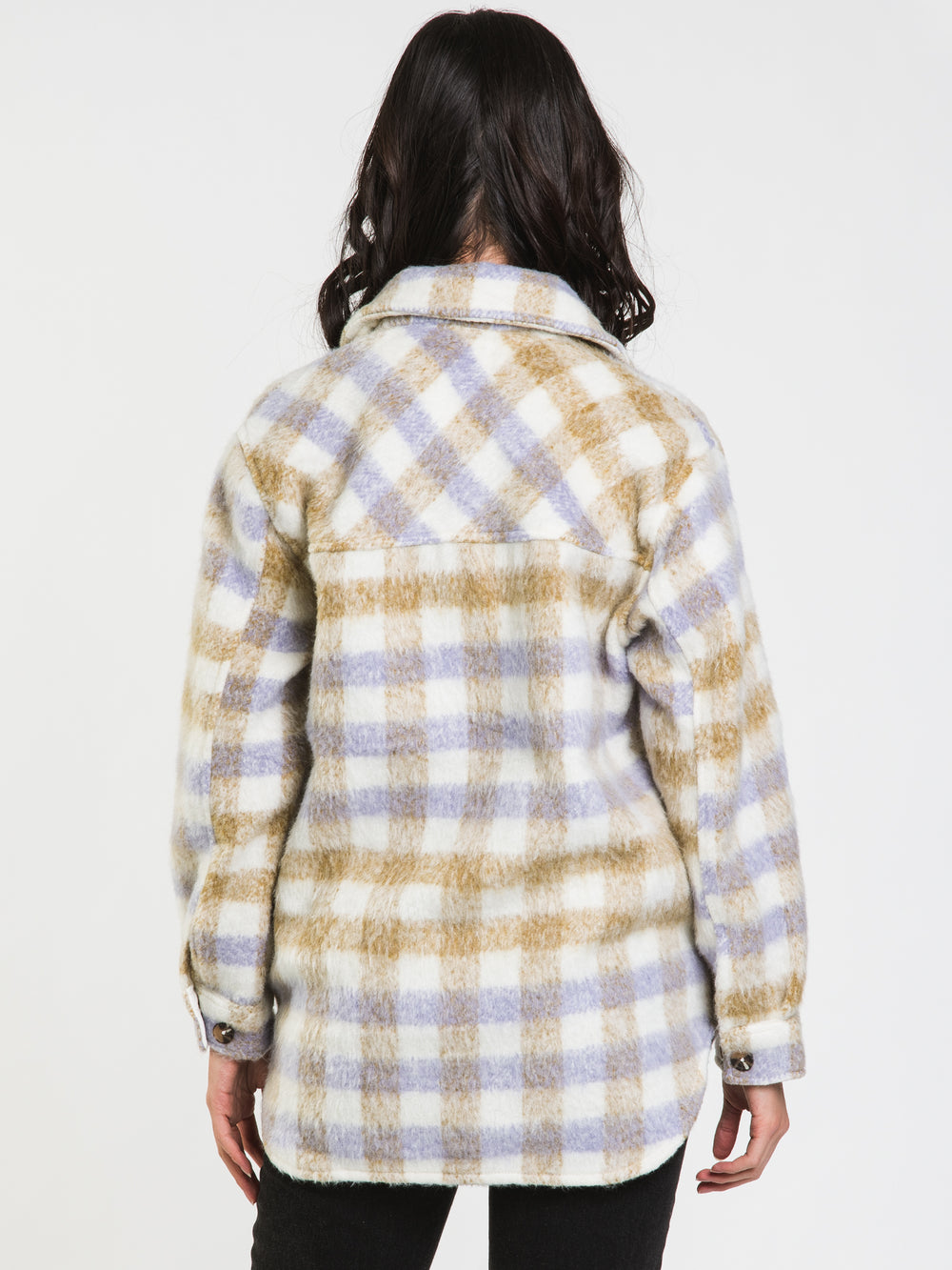 RAZZLE DAZZLE JESSICA PLAID JACKET - CLEARANCE