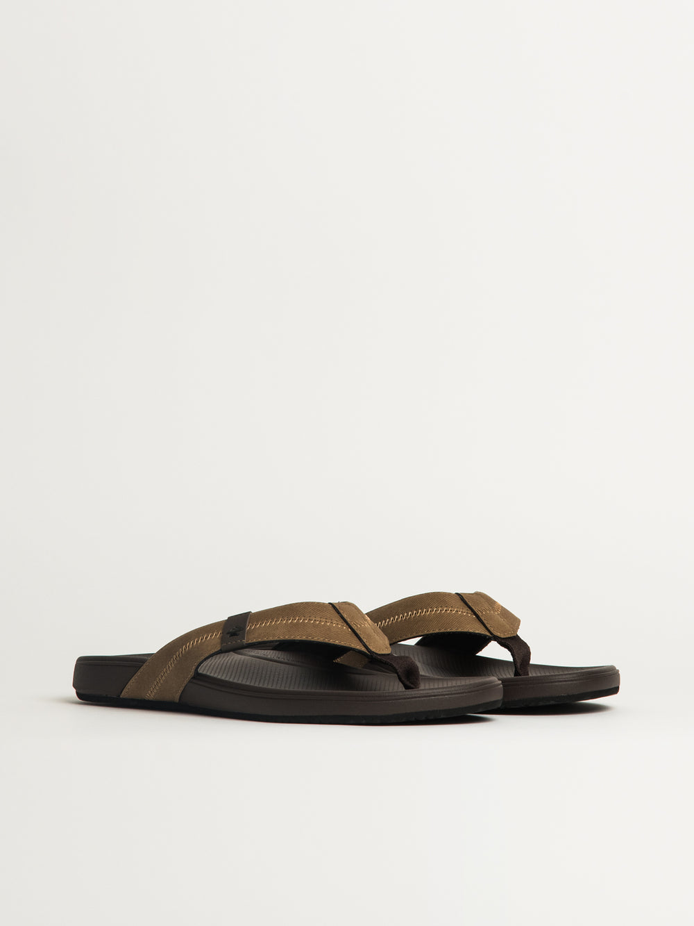 MENS REEF CUSHION PHANTOM 2.0 SANDALS - BROWN/TAN