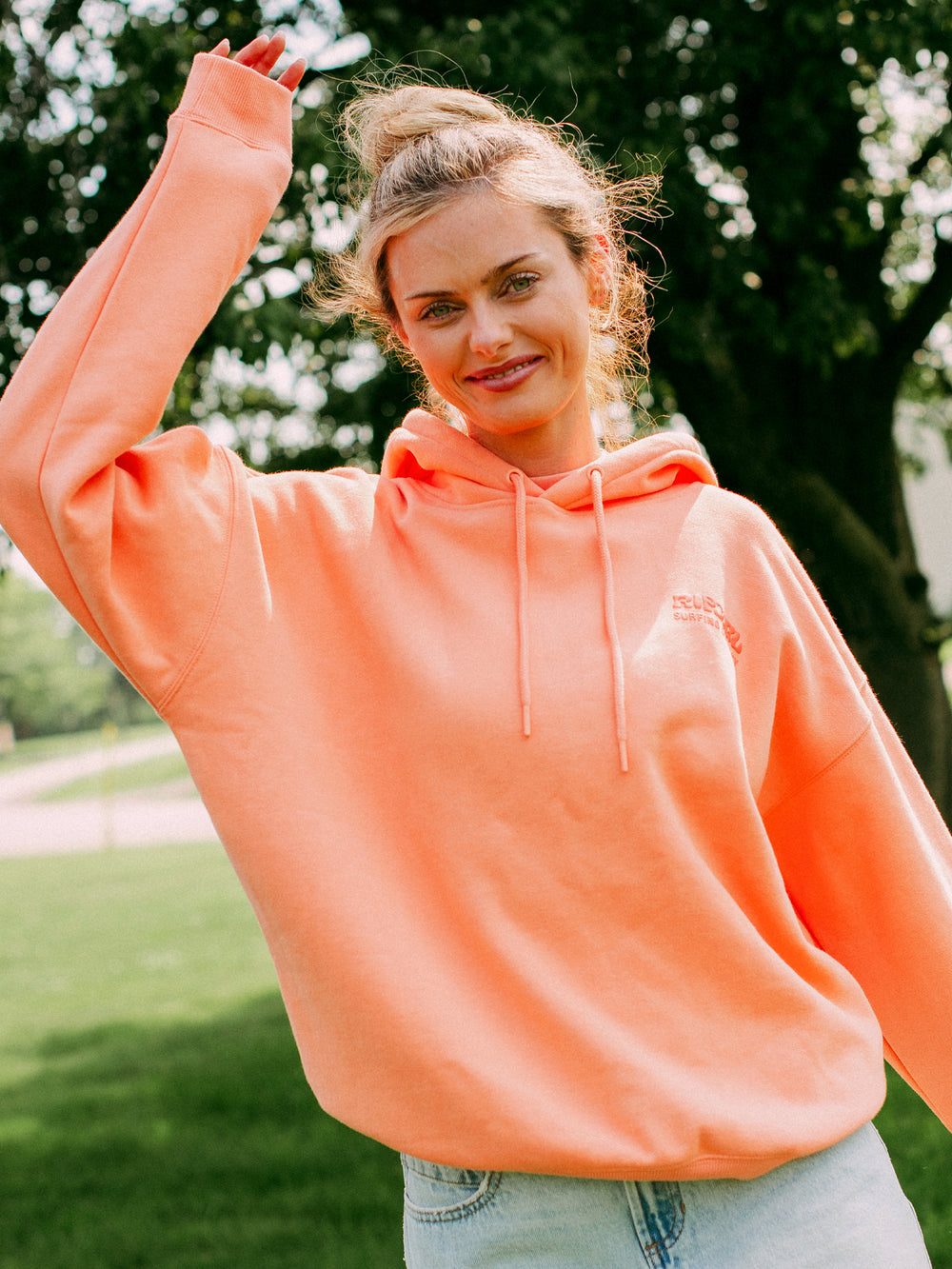 HOODIE RIP CURL SURF PUFF HERITAGE = PAPAYE
