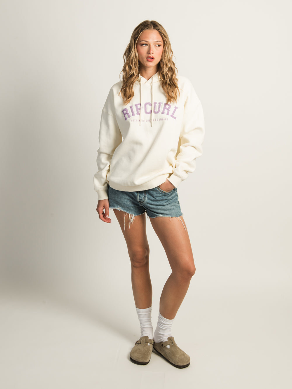 RIP CURL VARSITY PULL OVER HOODIE