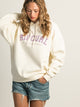 RIP CURL RIP CURL VARSITY PULL OVER HOODIE - Boathouse