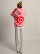 RIP CURL SURF PUFF HERITAGE HOODIE - PINK