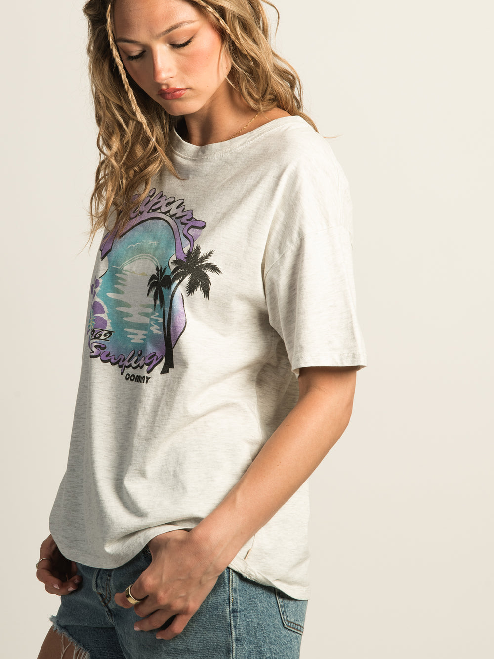 RIP CURL NEON ISLES RELAXED T-SHIRT