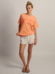 RIP CURL RIP CURL SURF PUFF PARTY PK RELAXED TEE - PAPAYA - Boathouse