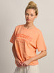 RIP CURL RIP CURL SURF PUFF PARTY PK RELAXED TEE - PAPAYA - Boathouse