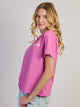 RIP CURL RIP CURL SURF PUFF PARTY PK RELAXED TEE - ROSE - Boathouse