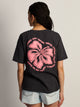 RIP CURL RIP CURL SURF PUFF PARTY PK RELAXED TEE - BLACK - Boathouse