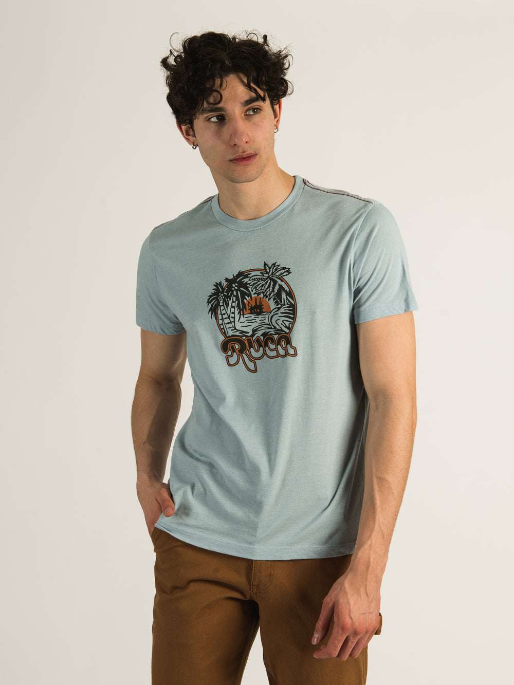 RVCA TROPICAL RIG T-SHIRT - CLEARANCE