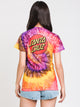 SANTA CRUZ SANTA CRUZ CLASSIC DOT TIE DYE T-SHIRT - CLEARANCE - Boathouse