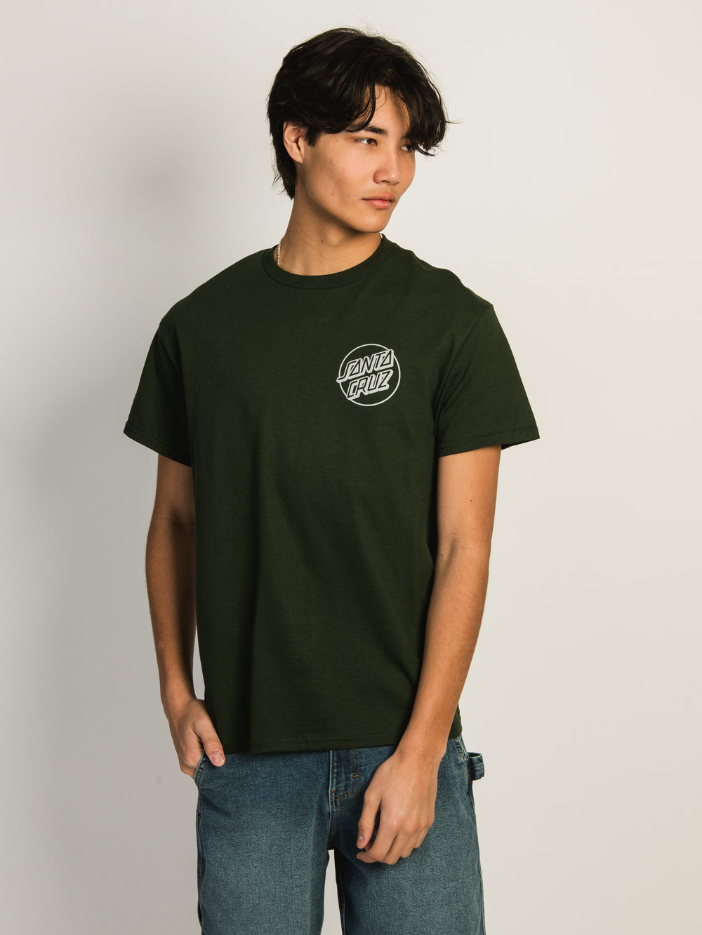 SANTA CRUZ OPUS DOT HEAVYWEIGHT T-SHIRT