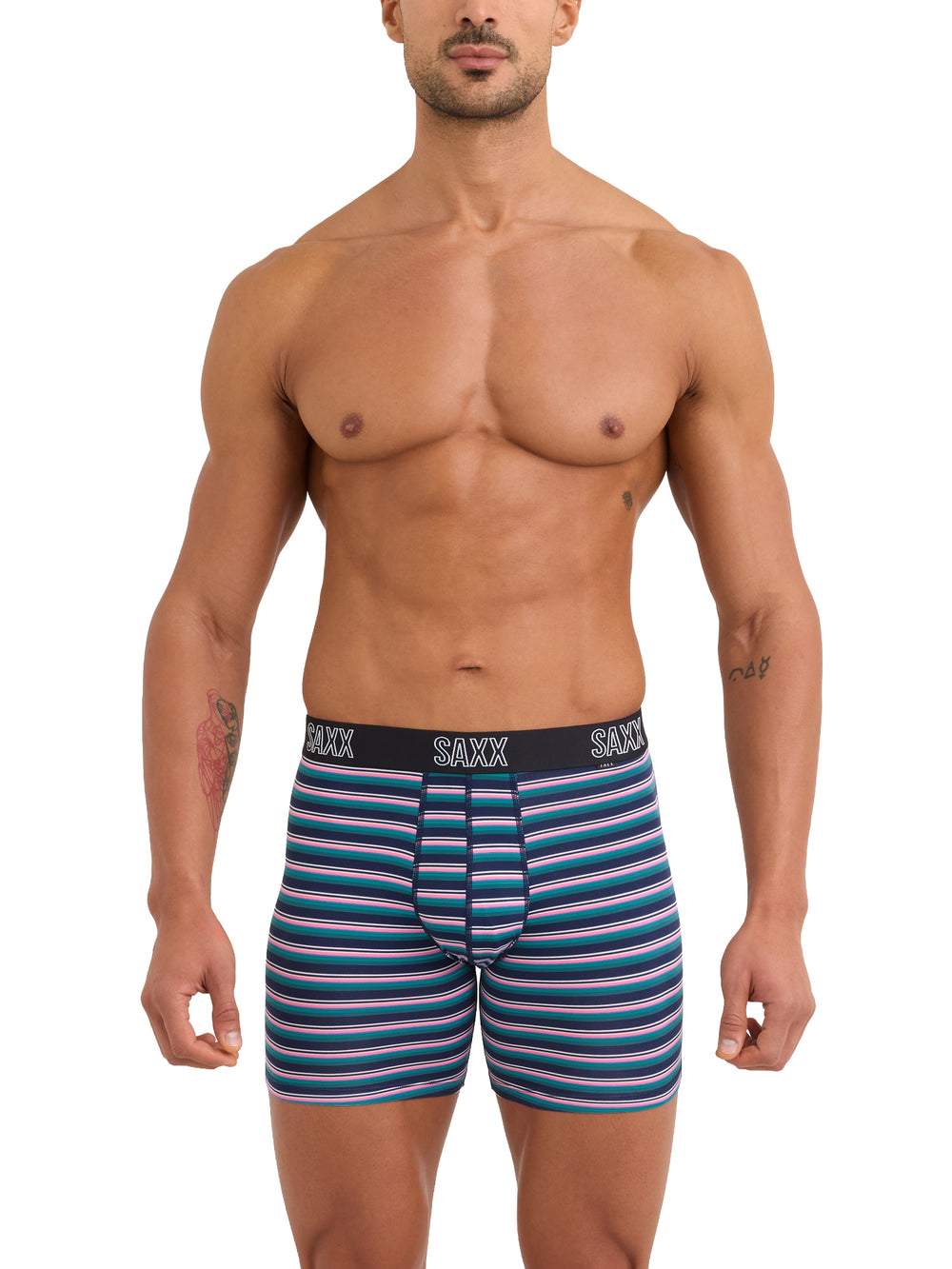 SAXX FREE BOXER BRIEF - MICRO FIELD STRIPE