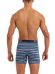 SAXX SAXX FREE BOXER BRIEF - MICRO FIELD STRIPE - Boathouse