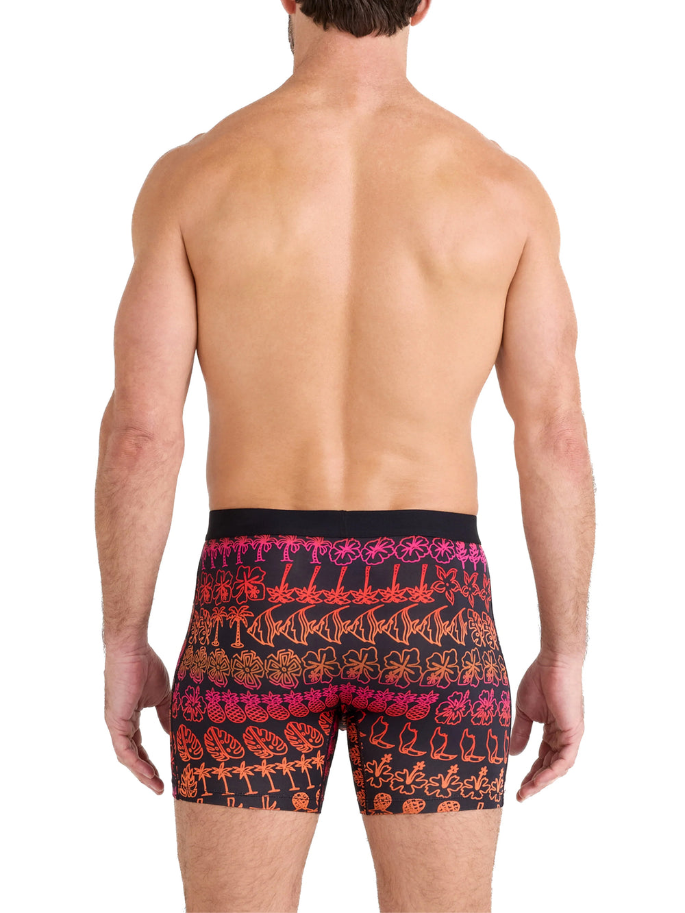 SAXX DAY TRIPPER BOXER BRIEF - TROPICAL LINEUP