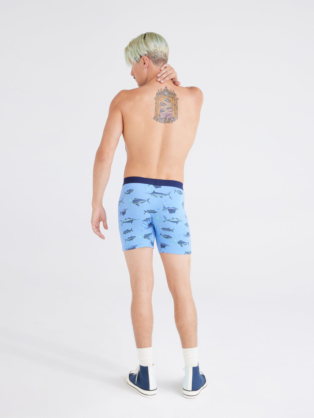 SAXX ULTRABOXER BRIEFS FLY - FISH ON-SAIL