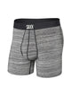 SAXX SAXX ULTRA BOXER BRIEF SPACE DYED HEATHER GREY - Boathouse