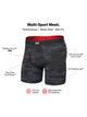 SAXX SAXX MULTI SPORT MESH - REMOTE CAMO - Boathouse