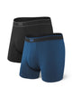 SAXX SAXX DAY TRIPPER BOXER BRIEF 2 PACK - Boathouse