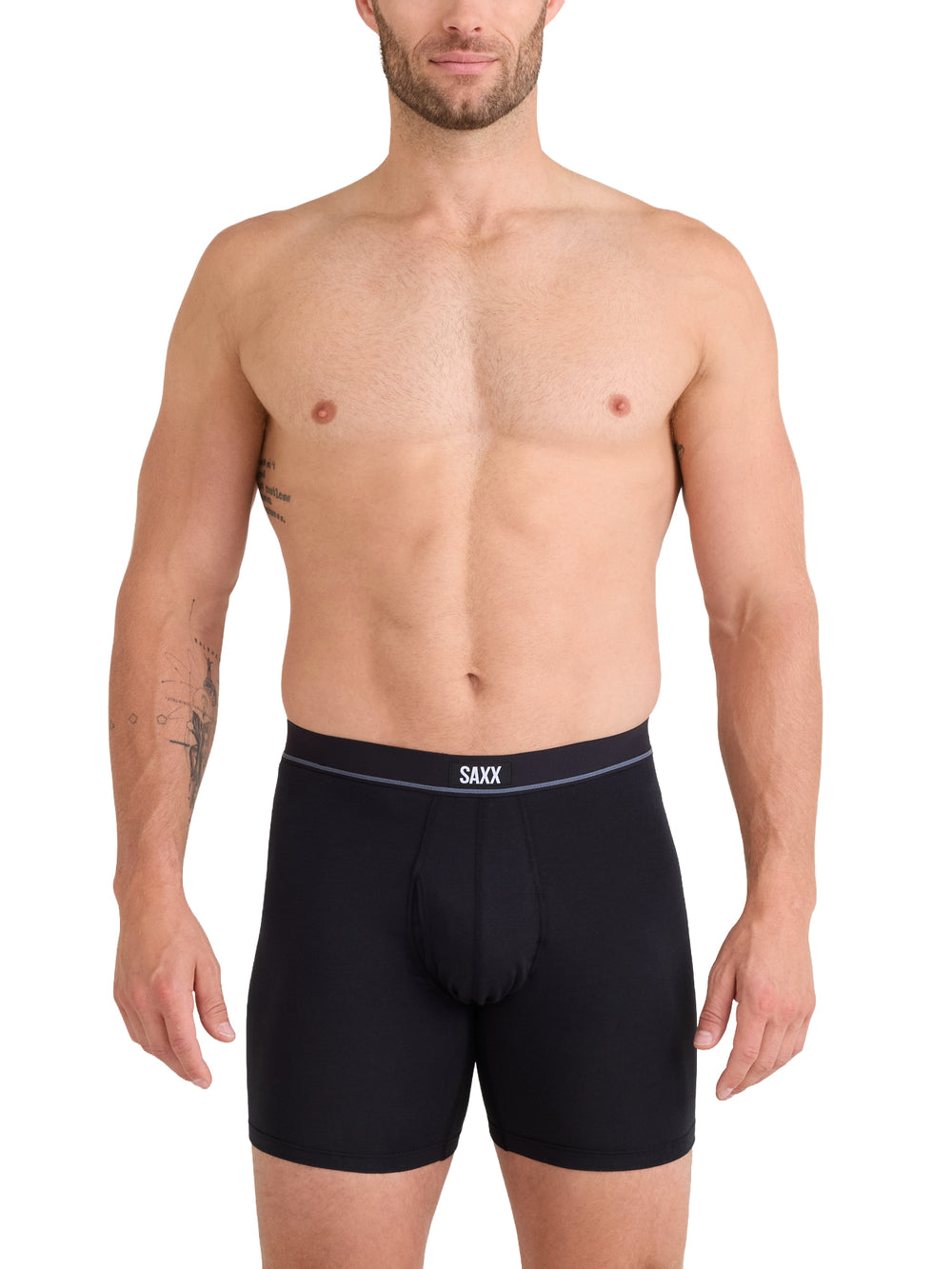 SAXX ESSENTIAL 3PK COTTON - BLACK