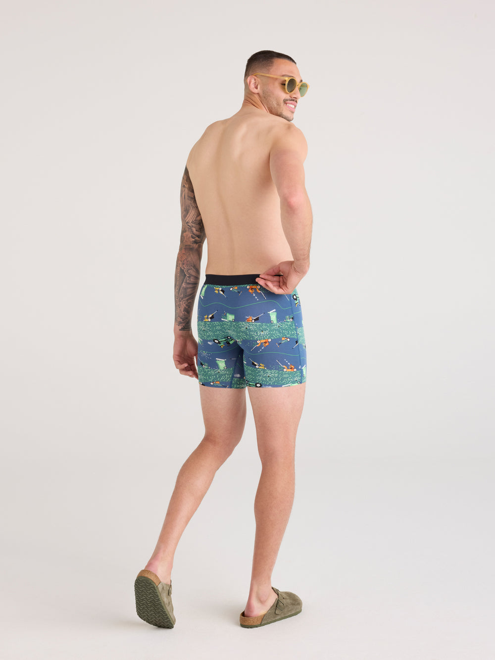 SAXX VIBE EXTRA BOXER BRIEFING - BUZZCUT DENIM