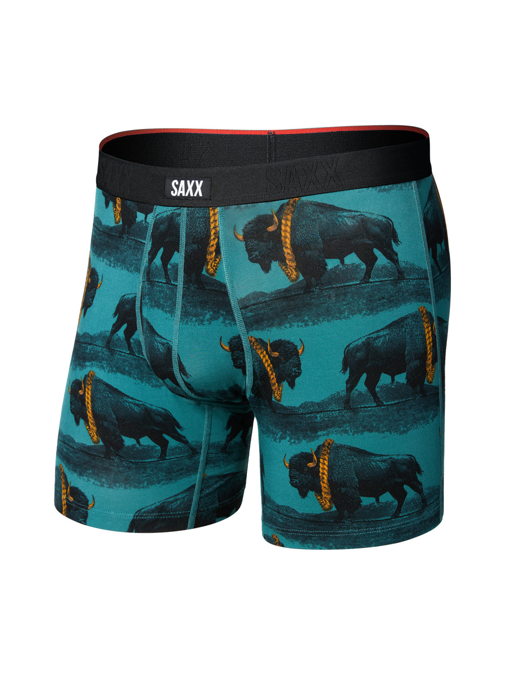 SAXX VIBE EXTRA BOXER BRIEF BISON BLING