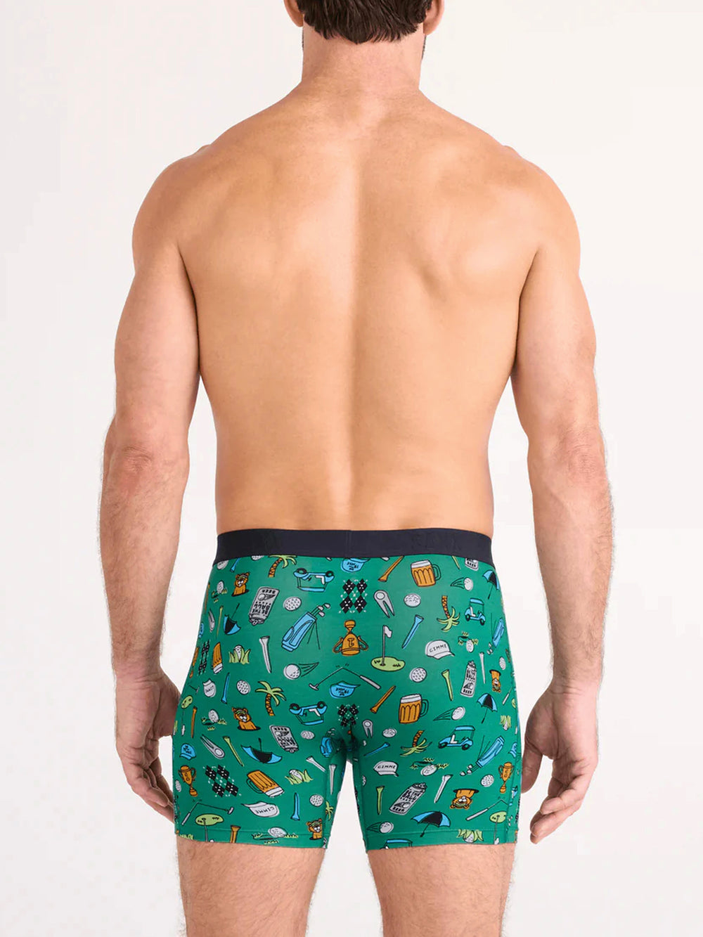 SAXX VIBE EX BOXER BRIEF - FAIRWAY BITS