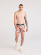 SAXX SAXX VIBE EXTRA BOXER BRIEF - HIBISCUS JNGLE - Boathouse