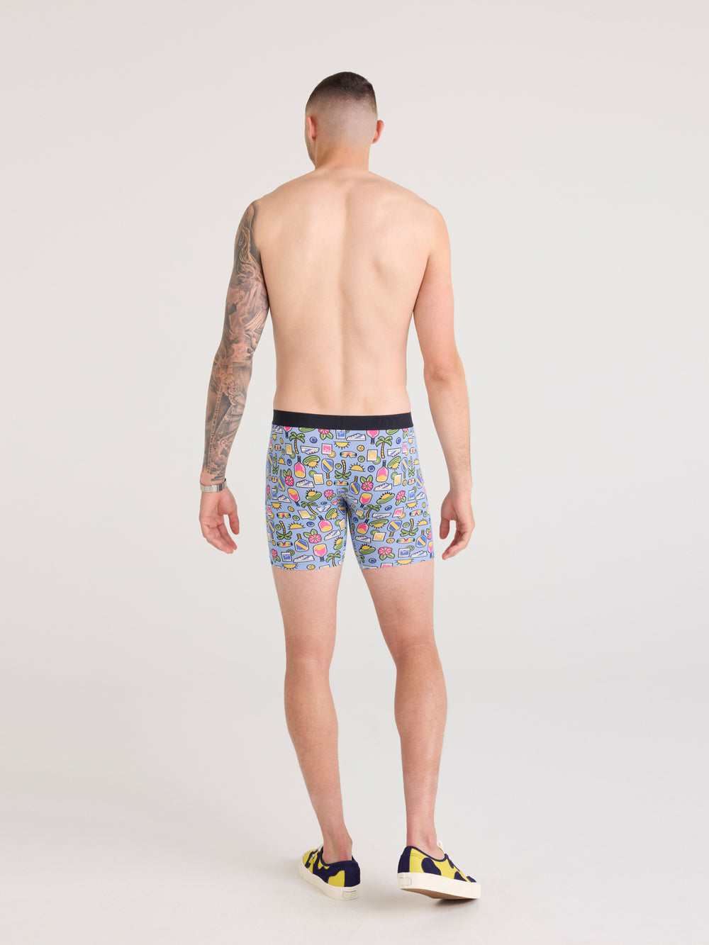 SAXX VIBE EXTRA BOXER BRIEFING - PICKLEBALL