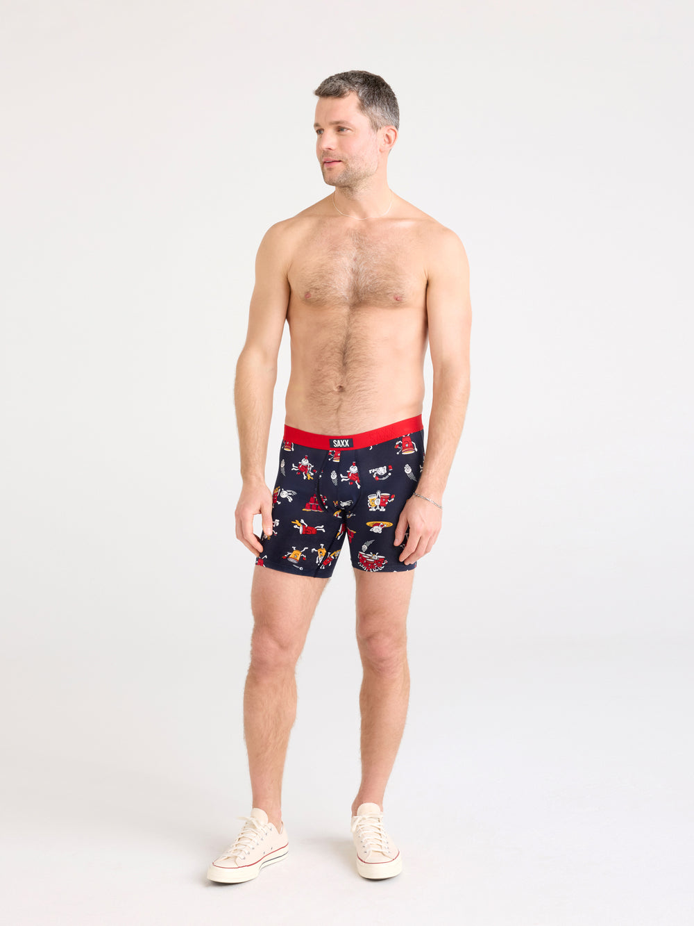 SAXX VIBE EXTRA BOXER BRIEF FLY - PARTY FOUL