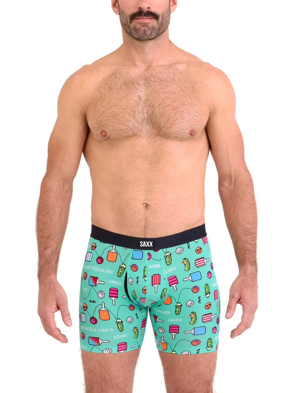 SAXX VIBE PIXEL BALL BOXER BRIEF