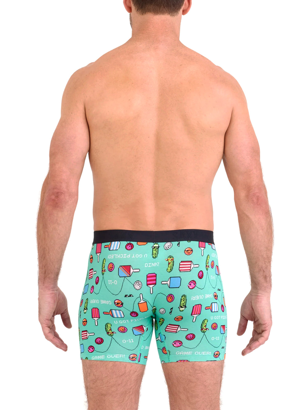 SAXX VIBE PIXEL BALL BOXER BRIEF
