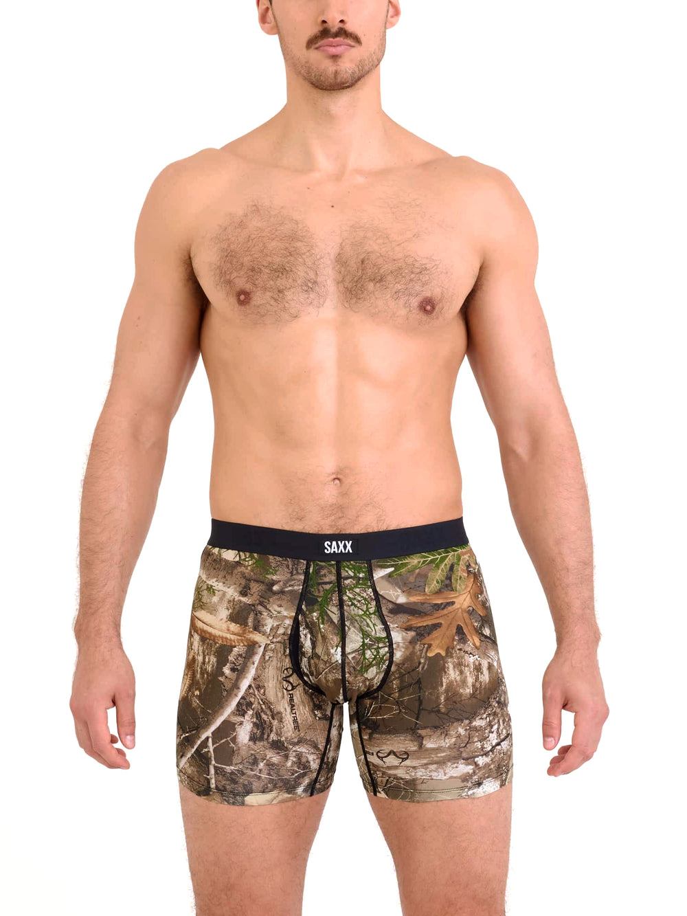 SAXX SAXX VIBE REAL TREE EDGE BOXER BRIEF - Boathouse