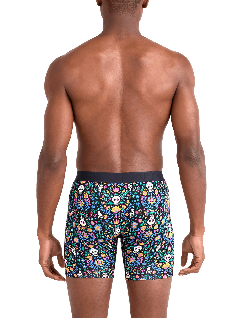 SAXX VIBE EX BOXER BRIEF- SKULL GARDEN