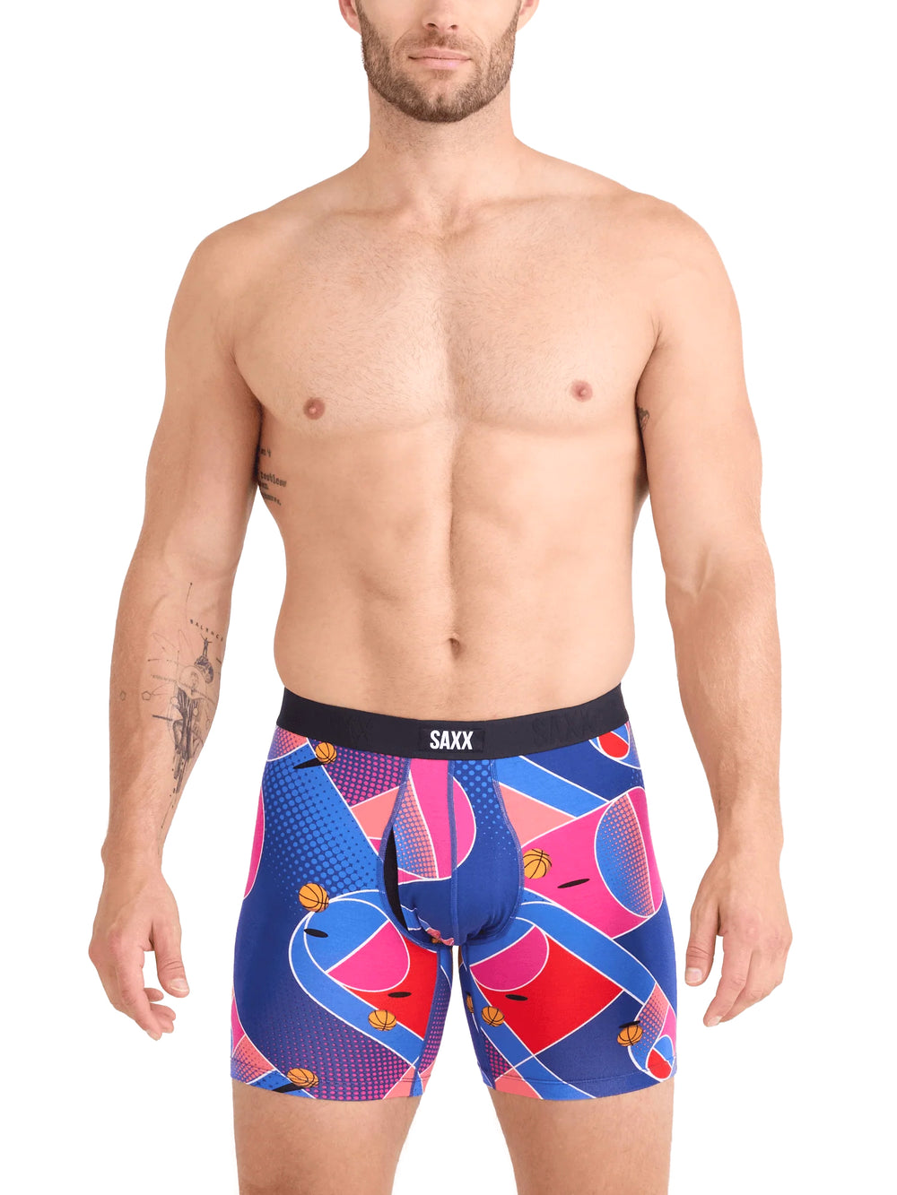 CALEÇON BOXEUR SAXX VIBE XTRA SPORT COURT