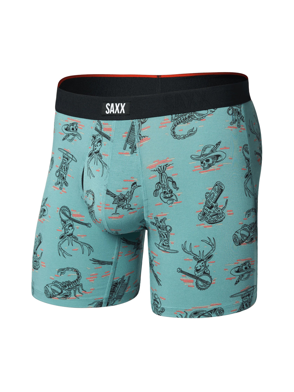 SAXX VIBE WESTERN WEIRD WASHED BOXER BRIEF