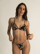 SKINNY DIP SKINNY DIP LEAF PAST HIGH WAIST STRING BOTTOM - CLEARANCE - Boathouse