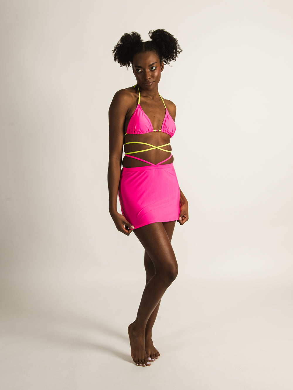 SKINNY DIP BARBIE CROSS STRING SKIRT - CLEARANCE