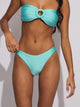 SKINNY DIP SKINNY DIP CLASSIC HIGH HIP BOTTOM - AQUA - Boathouse