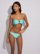 SKINNY DIP SKINNY DIP CLASSIC HIGH HIP BOTTOM - AQUA - Boathouse