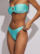 SKINNY DIP SKINNY DIP CLASSIC HIGH HIP BOTTOM - AQUA - Boathouse