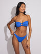 SKINNY DIP SKINNY DIP CLASSIC HIGH HIP BOTTOM - COBALT - Boathouse